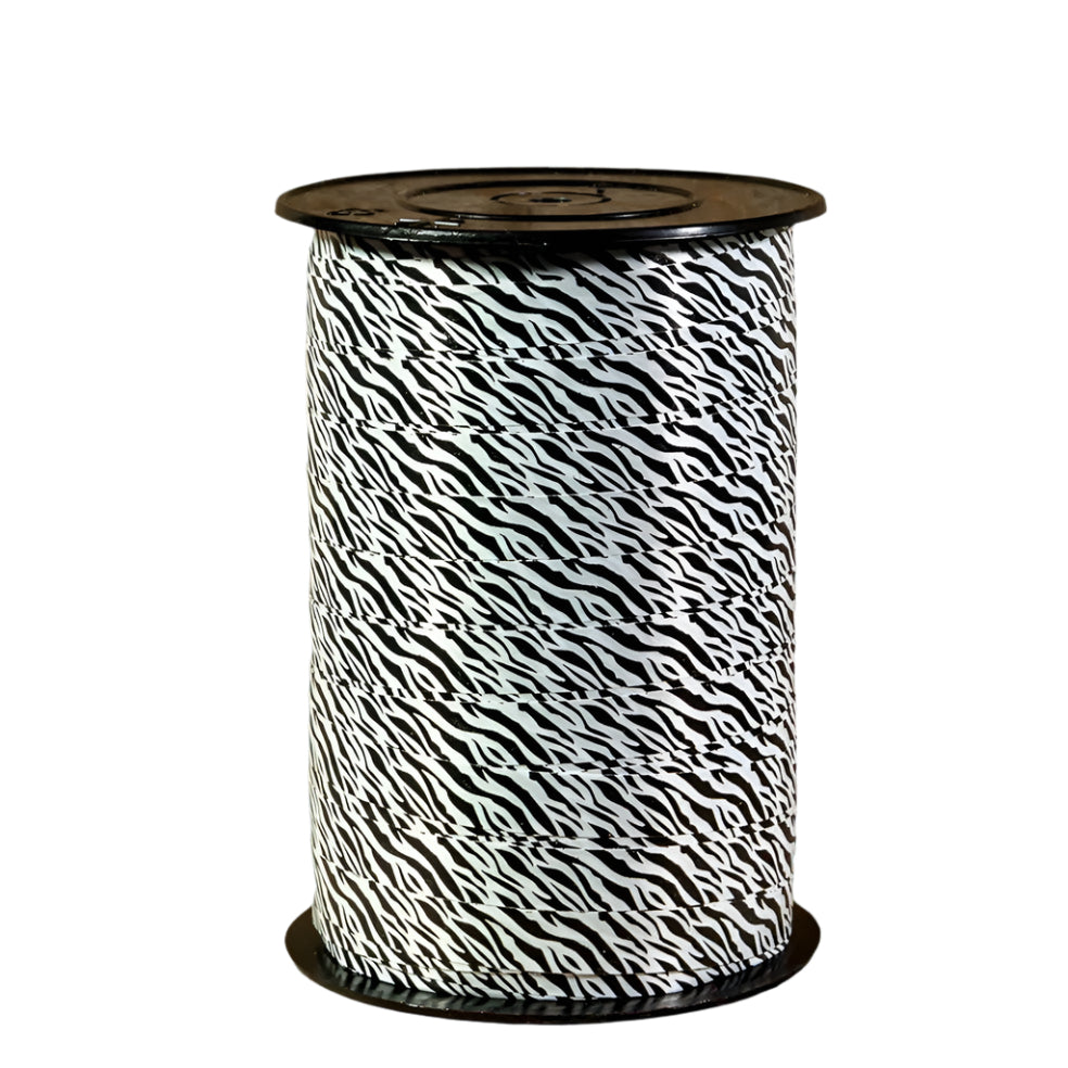 Krullint met Zebraprint - Kadopapier.net