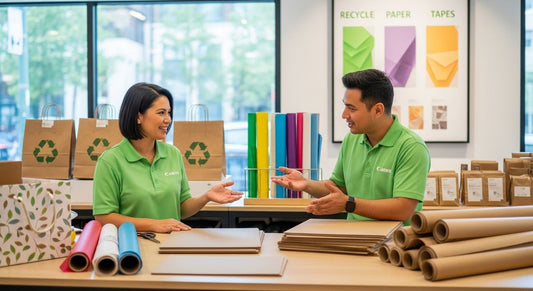 winkel papier kiezen