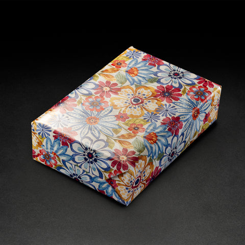 Bloemenpracht Inpakpapier – Kleurrijk en Bloemig