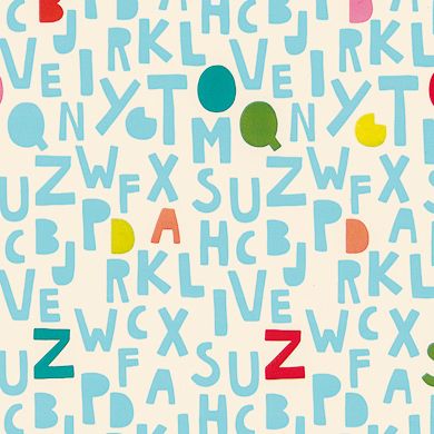 ABC Letters Inpakpapier