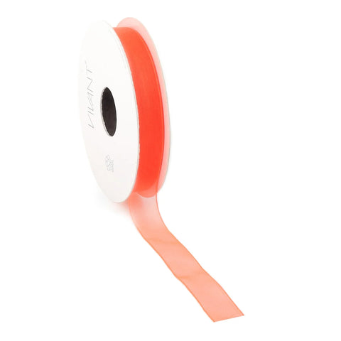 Neon Oranje Luxe Organzalint