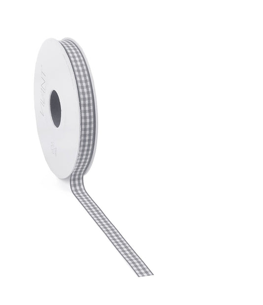 Ruitjes Cadeaulint Grijs > 9/15mm | 20m