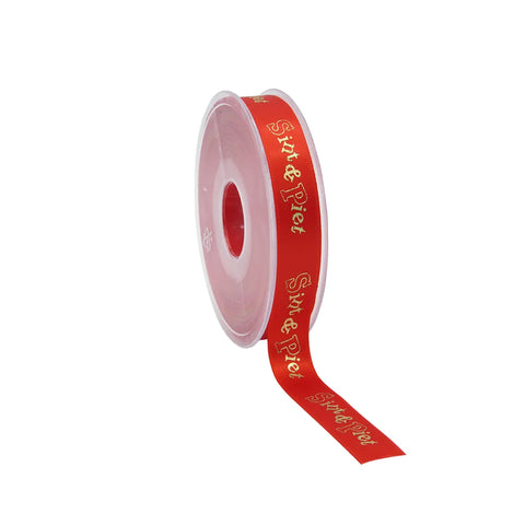 Satijnen Sintlint Rood