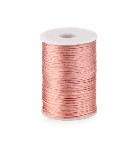 Satijnkoord Rose Gold 2mm / 100 mtr.