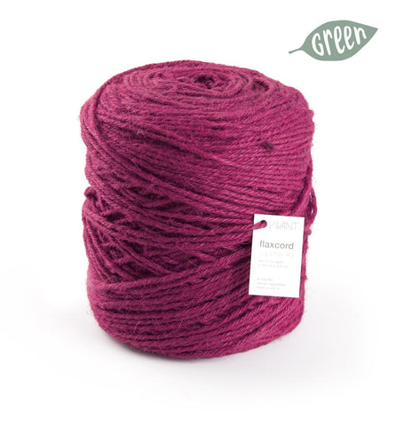 Dik jute touw fuchsia