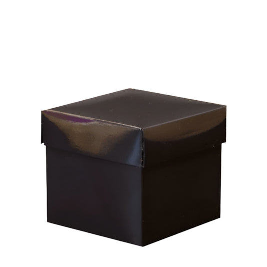 Cadeaudoosje Kubus Zwart - Kadopapier.net