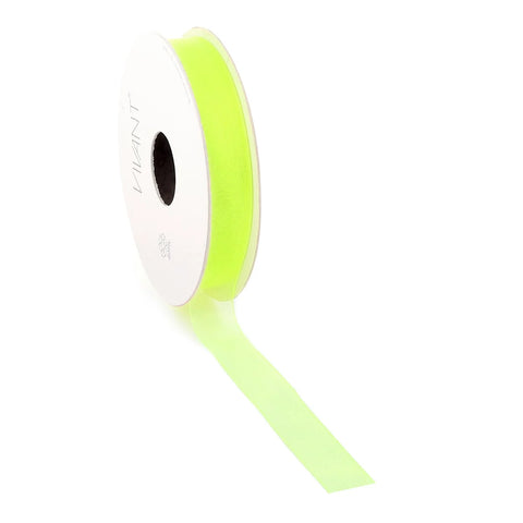 Neon Geel Luxe Organzalint