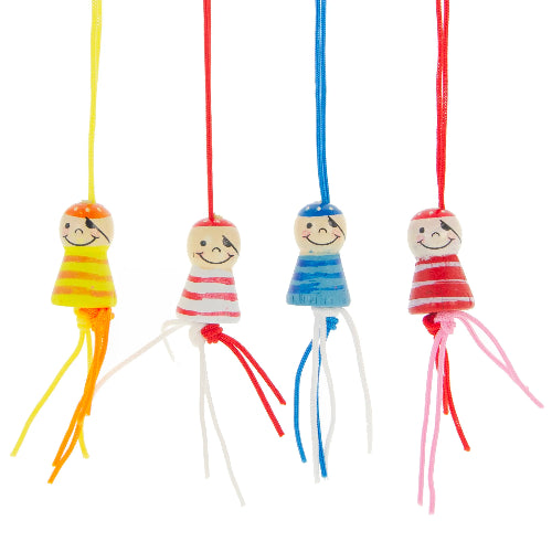 Gelukspoppetje Piraat > 19 mm | 100 Stuks