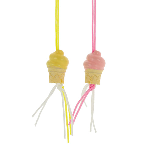Gelukshanger IJsje Geel & Roze