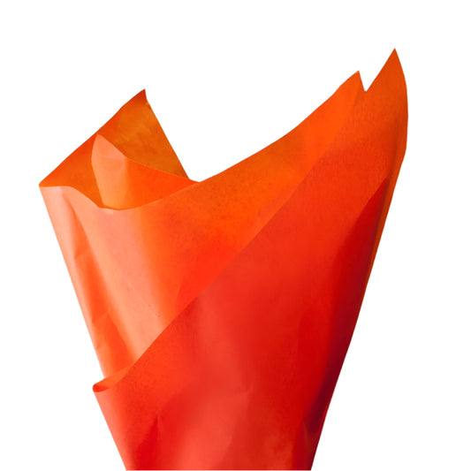 Dik Oranje vloeipapier - Kadopapier.net