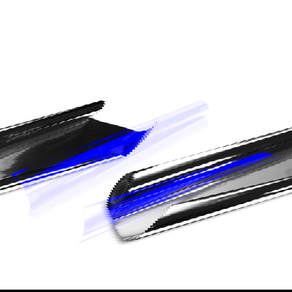 Hoogglans Inpakfolie Blauw - Kadopapier.net