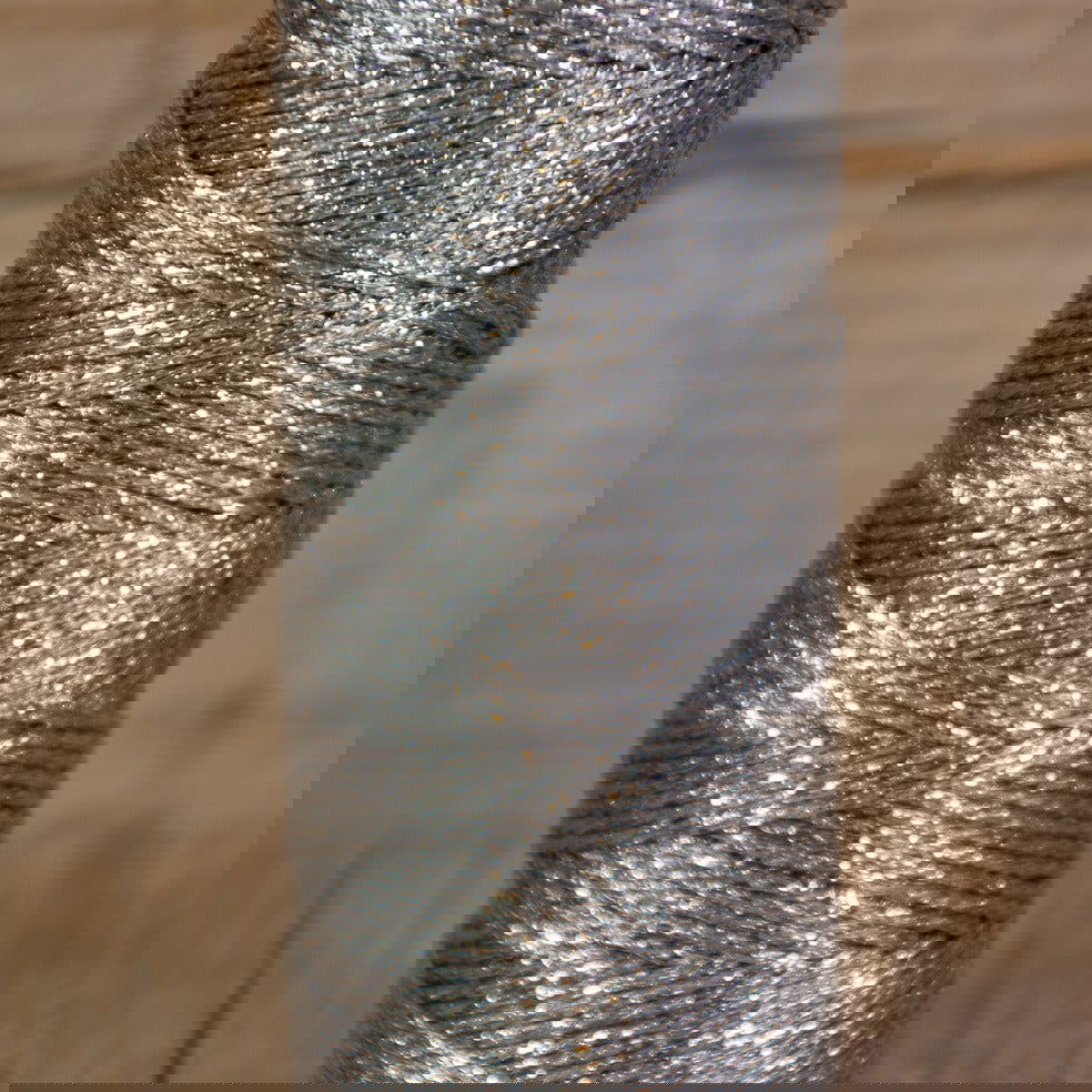 Hoogglans Zilver koord - Kadopapier.net