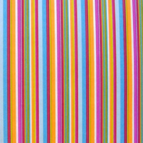 Inpakpapier met Gekleurde Strepen 2 - Feestelijk Cadeaupapier | 200 Meter - Kadopapier.net
