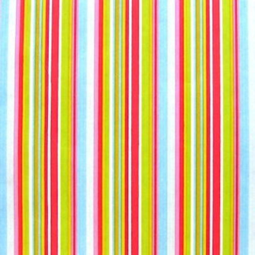 Inpakpapier met gekleurde strepen - Kadopapier.net