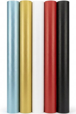 Kraft Colors  – 70 cm x 2 m – set van 5 rollen inpakpapier