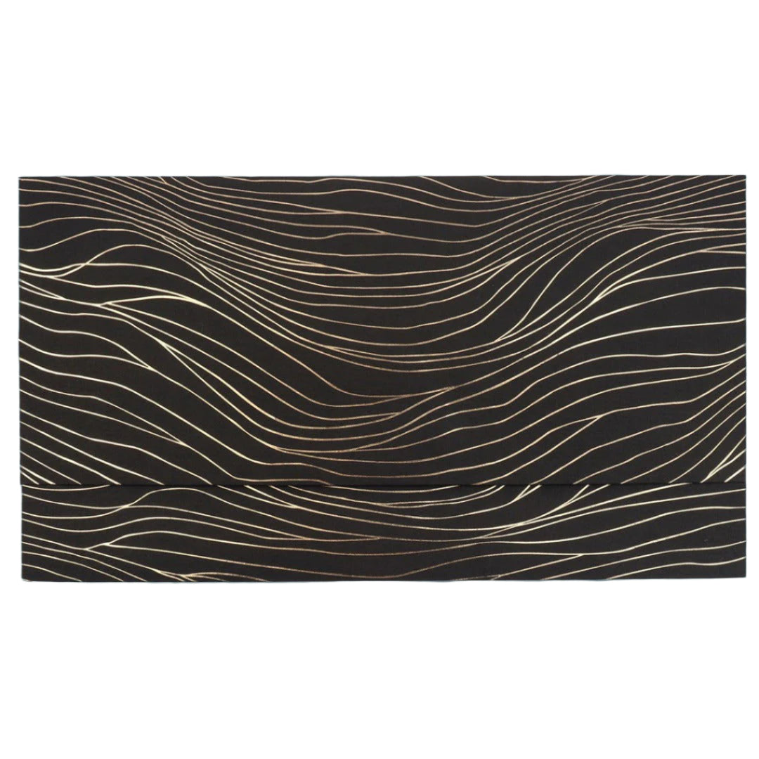 Kado Envelop Flow Zwart - Kadopapier.net