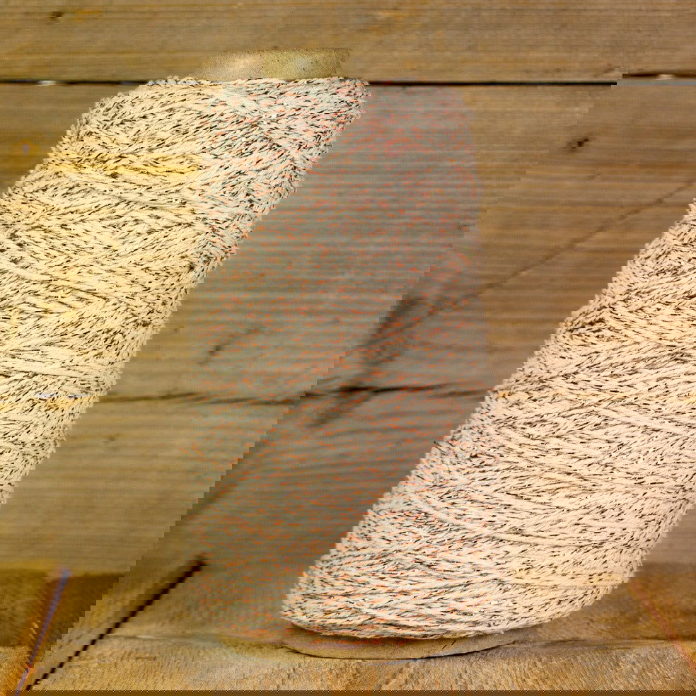 Katoentouw Gebleekt - Koper - Kadopapier.net