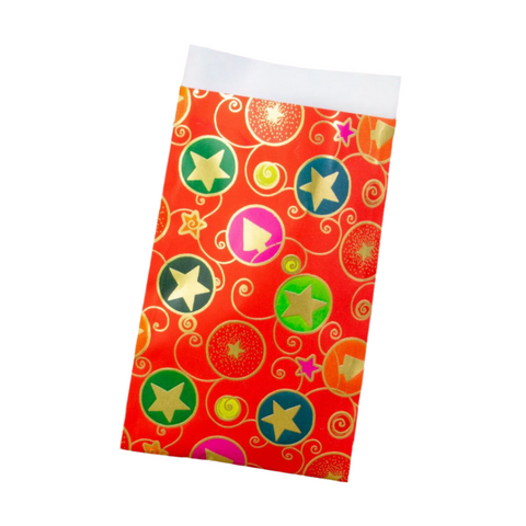 Kerstzakje Sterren en Cirkels