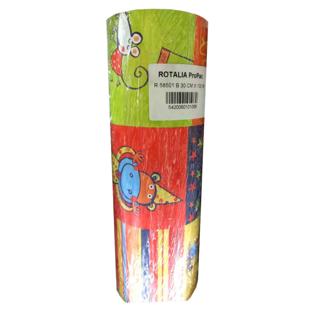 Kinderpapier Circus - Kadopapier.net