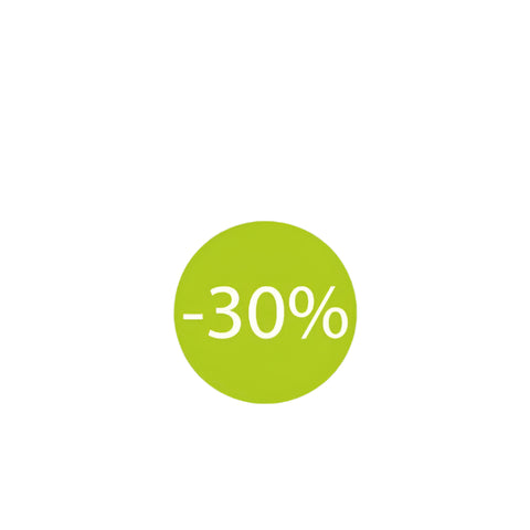 Korting sticker Mini -30% - Kadopapier.net