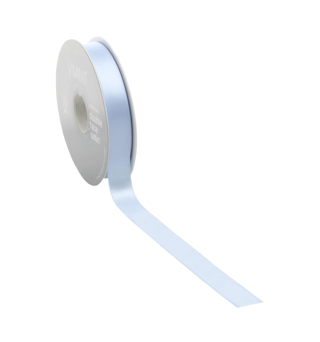 Lichtblauw Satijnlint 3-38mm/25-50m - Kadopapier.net