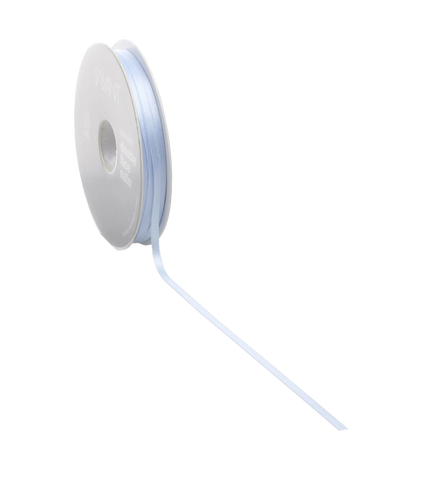 Lichtblauw Satijnlint 3-38mm/25-50m - Kadopapier.net