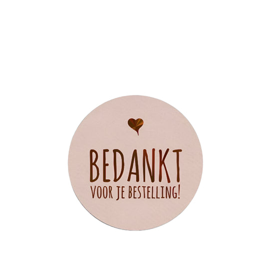 Webshop Etiket Zand - Kadopapier.net