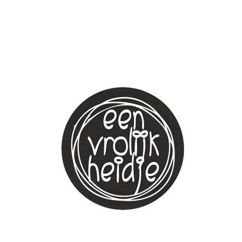 Wensetiket Vrolijkheidje - Kadopapier.net