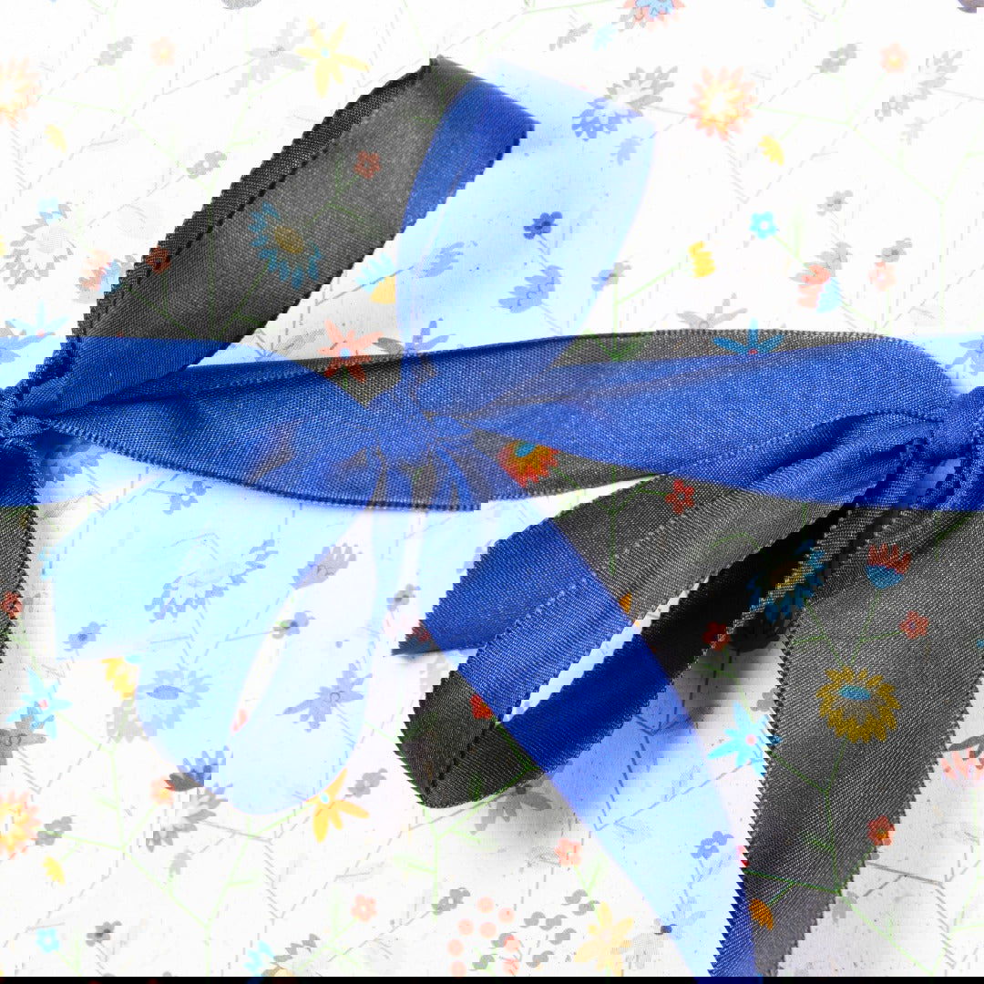 Wired Taftlint Licht Blauw - Kadopapier.net