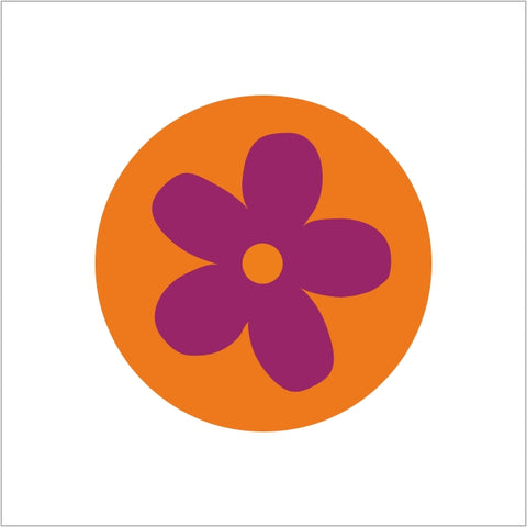 Sticker bloem